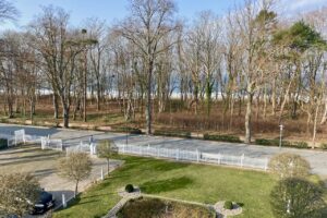 Meerblick vom Balkon des Hotels Westfalia